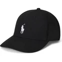 cappellino-curvo-nero-snapback-twill-high-crown-di-polo-ralph-lauren