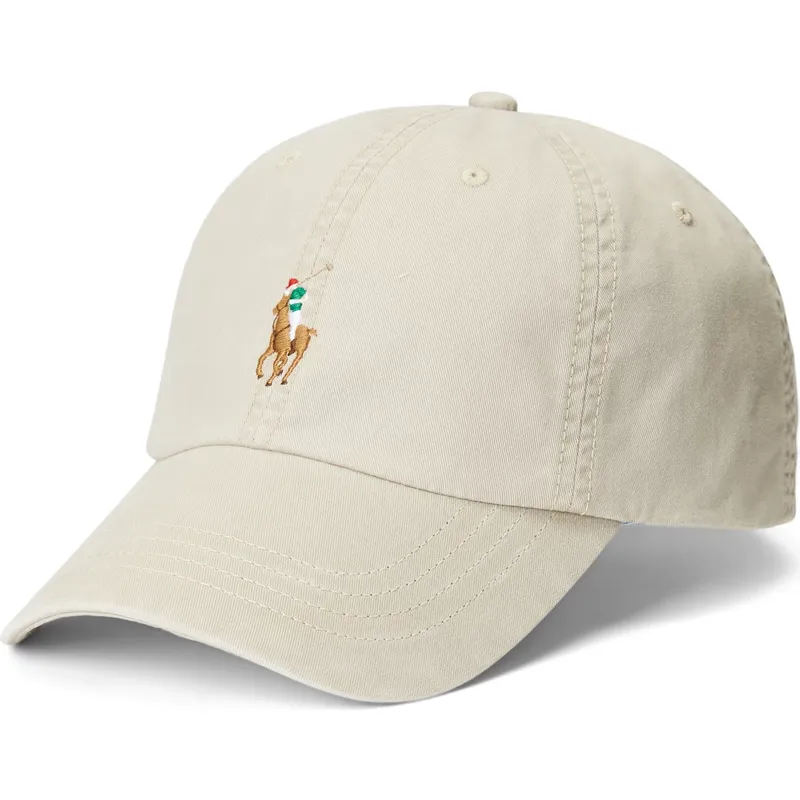 cappelli-curva-beige-cinghia-regolabile-di-polo-ralph-lauren cappelli-curva-beige-cinghia-regolabile-di-polo-ralph-lauren