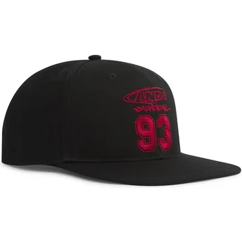 Cappello piatto nero snapback Core Logo 93 di AND1