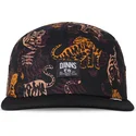 cappello-piatto-nero-regolabile-aloha-tiger-di-djinns