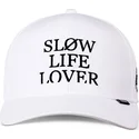 cappello-curvo-bianco-regolabile-truefit-slow-life-lover-di-djinns