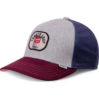 Cappellino curvo multicolore snapback per bambino Food Tomato Soup di Djinns