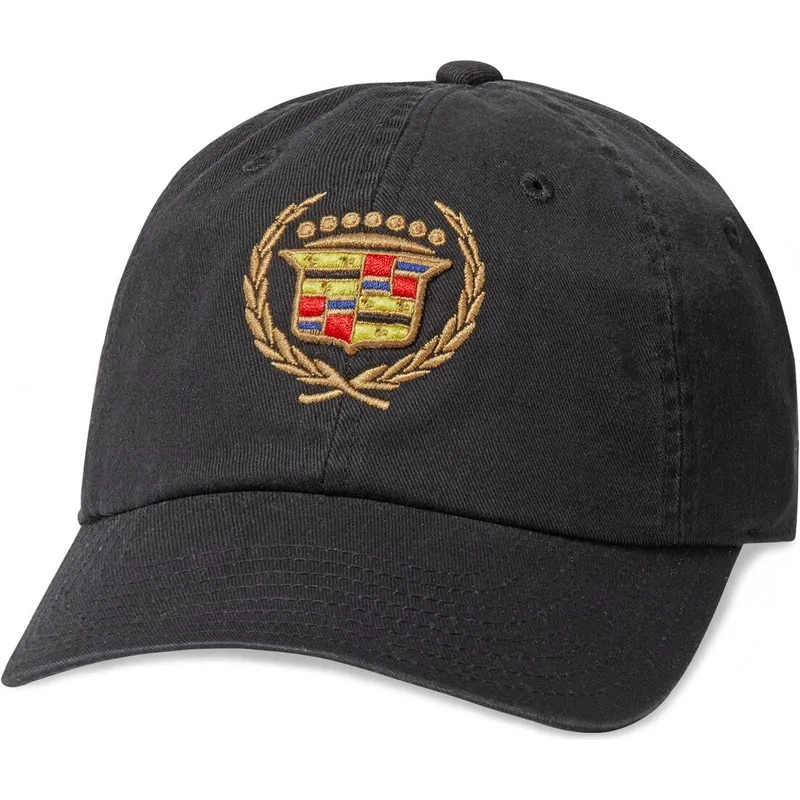 cappello-curvo-nero-regolabile-cadillac-ballpark-di-american-needle