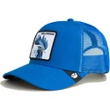 cappellino-trucker-blu-gallo-hollywood-rooster-sport-the-farm-di-goorin-bros