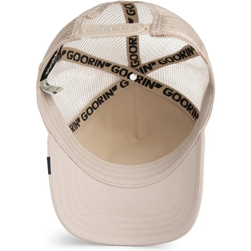 cappellino-trucker-beige-lucertola-the-outlaw-lizard-sport-the-farm-di-goorin-bros