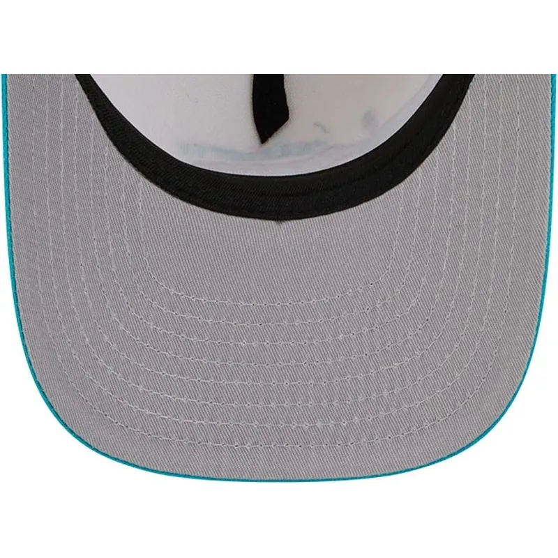 cappellino-visiera-curva-beige-e-blu-snapback-9fifty-a-frame-precurved-hardwood-classics-di-charlotte-hornets-nba-di-new-era