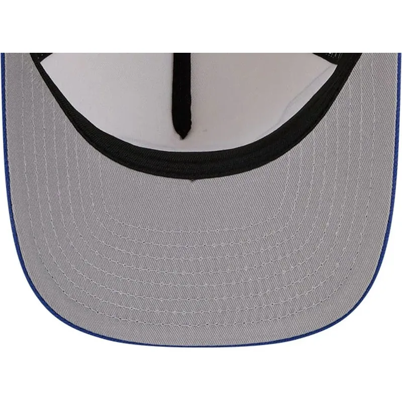 cappellino-visiera-curva-beige-e-blu-snapback-9fifty-a-frame-precurved-hardwood-classics-di-dallas-mavericks-nba-di-new-era