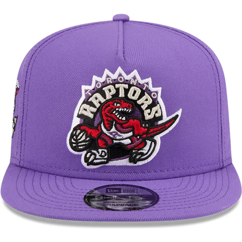 cappello-piatto-viola-snapback-9fifty-a-frame-hardwood-classics-di-toronto-raptors-nba-di-new-era