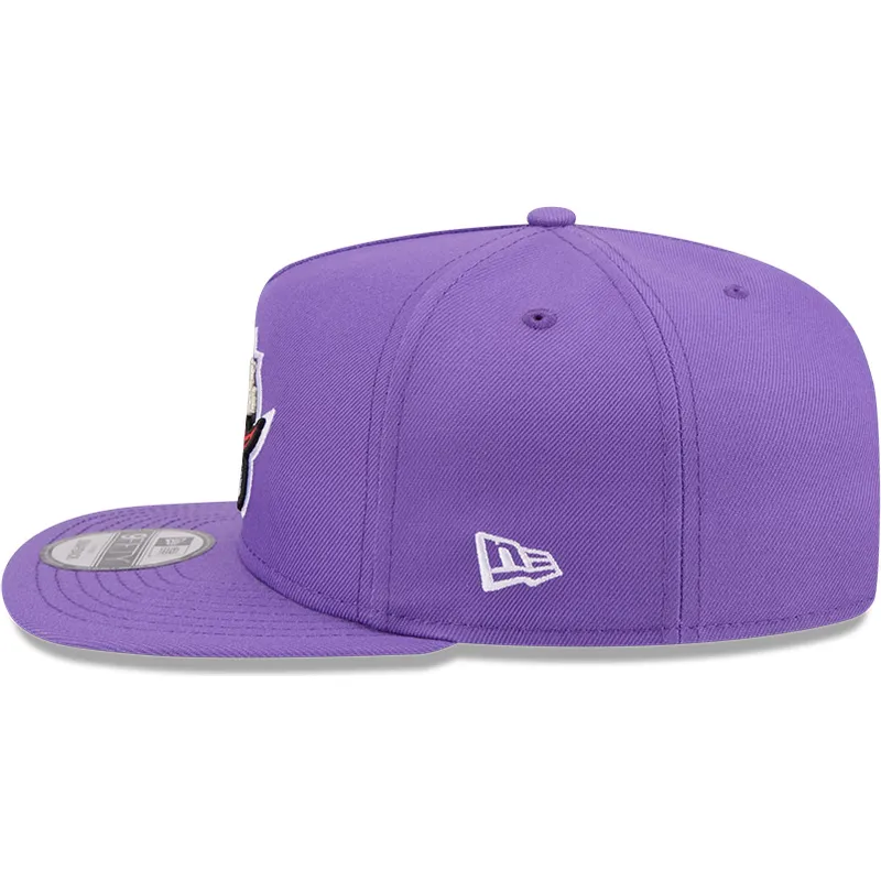 cappello-piatto-viola-snapback-9fifty-a-frame-hardwood-classics-di-toronto-raptors-nba-di-new-era