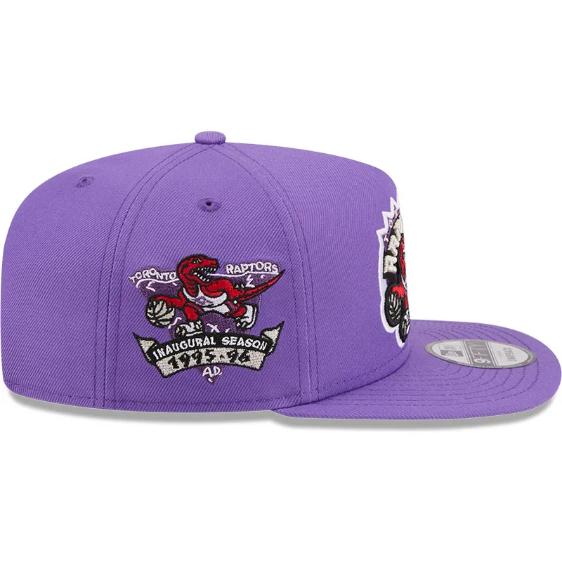 cappello-piatto-viola-snapback-9fifty-a-frame-hardwood-classics-di-toronto-raptors-nba-di-new-era