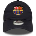 cappellino-curvo-blu-navy-regolabile-del-fc-barcelona-laliga-9twenty-core-di-new-era
