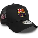 cappellino-trucker-nero-fc-barcelona-laliga-a-frame-patch-di-new-era