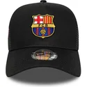 cappellino-trucker-nero-del-fc-barcelona-laliga-a-frame-patch-di-new-era