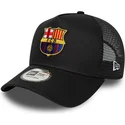 cappellino-trucker-nero-del-fc-barcelona-laliga-a-frame-patch-di-new-era