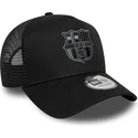 cappellino-trucker-nero-fc-barcelona-laliga-a-frame-tonal-di-new-era