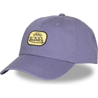 Gorra curva viola regolabile LOG10 di Von Dutch