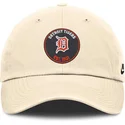 cappellino-curvo-beige-regolabile-club-unstructured-in-cotone-organico-dei-detroit-tigers-mlb-di-nike