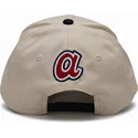 cappellino-curvo-beige-e-nero-snapback-rise-structured-di-atlanta-braves-mlb-di-nike