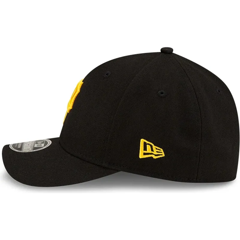 cappellino-curvo-nero-snapback-9forty-m-crown-player-replica-di-pittsburgh-pirates-mlb-di-new-era