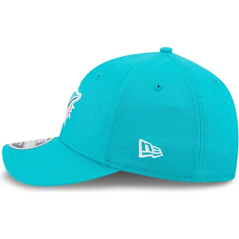cappellino-visiera-curva-blu-snapback-9forty-m-crown-team-di-miami-dolphins-nfl-di-new-era