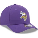 new-era-curved-brim-9forty-m-crown-team-minnesota-vikings-nfl-purple-snapback-cap