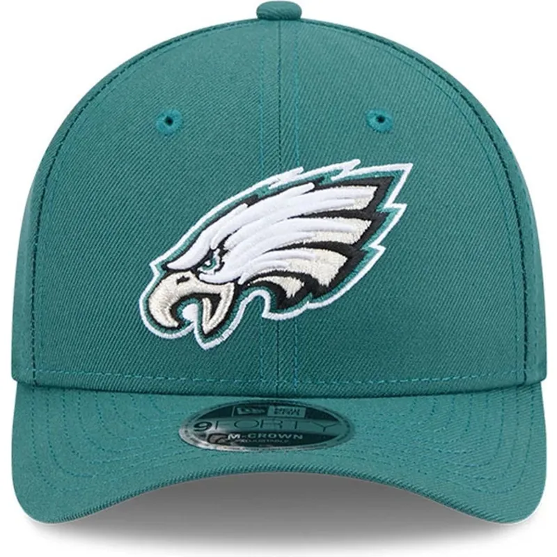 cappellino-curvo-verde-snapback-9forty-m-crown-team-dei-philadelphia-eagles-nfl-di-new-era