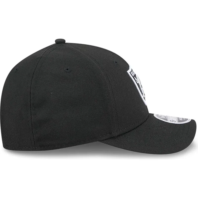 cappellino-curvo-nero-snapback-9forty-m-crown-team-dei-las-vegas-raiders-nfl-di-new-era