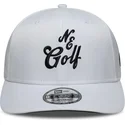 cappellino-curvo-bianco-snapback-9seventy-stretch-snap-technical-golf-di-new-era