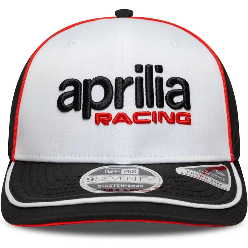 cappellino-curvo-bianco-e-nero-snapback-9seventy-stretch-snap-aprilia-piaggio-di-new-era