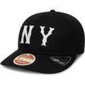 cappellino-curvo-nero-regolabile-9fifty-retro-crown-heritage-series-dei-new-york-highlanders-mlb-di-new-era