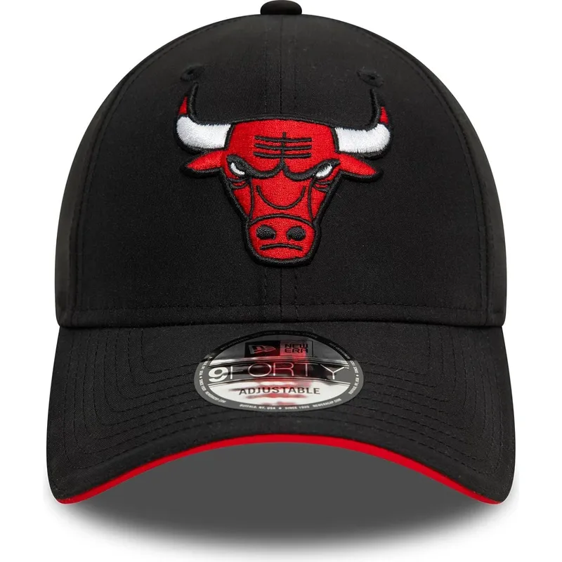 cappellino-curvo-nero-regolabile-9forty-microfibre-dei-chicago-bulls-nba-di-new-era