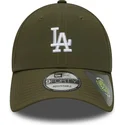 cappellino-curva-verde-regolabile-9forty-recycled-midi-dei-los-angeles-dodgers-mlb-di-new-era
