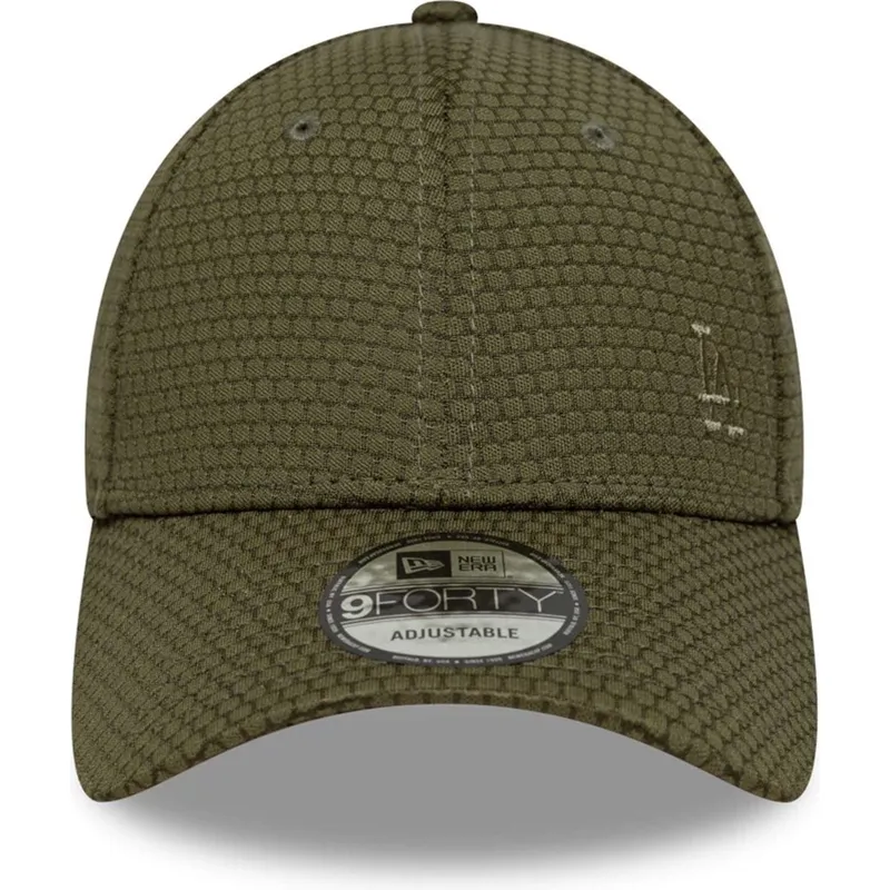 cappellino-con-visiera-curva-verde-snapback-con-logo-verde-9forty-mesh-flawless-dei-los-angeles-dodgers-mlb-di-new-era