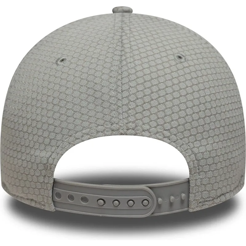 cappellino-curvo-grigio-snapback-con-logo-grigio-9forty-mesh-flawless-di-new-york-yankees-mlb-di-new-era