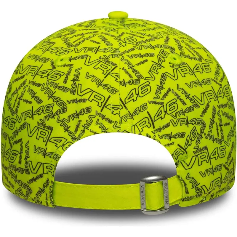 cappellino-curvo-giallo-regolabile-9forty-all-over-print-di-valentino-rossi-vr46-motogp-di-new-era