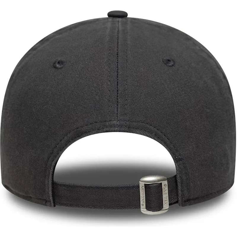 cappellino-curvo-grigio-regolabile-con-logo-grigio-9forty-wash-distress-dei-los-angeles-dodgers-mlb-di-new-era