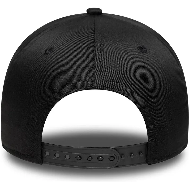 cappellino-curvo-nero-snapback-9forty-e-frame-metallic-dei-los-angeles-lakers-nba-di-new-era