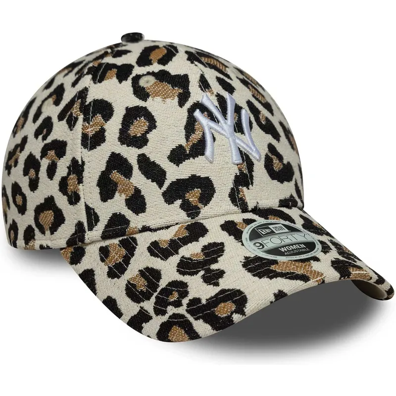 new-era-curved-brim-women-9forty-midi-new-york-yankees-mlb-leopard-adjustable-cap
