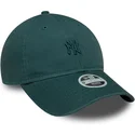 cappellino-curvo-verde-regolabile-da-donna-9twenty-washed-mini-dei-new-york-yankees-mlb-di-new-era