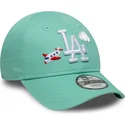 cappellino-curvo-verde-regolabile-per-bambino-piccolo-9forty-plane-icon-dei-new-york-yankees-mlb-di-new-era