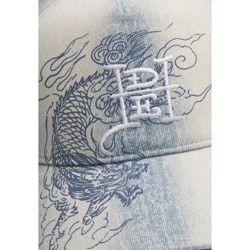 cappellino-curvo-blu-regolabile-crawling-dragon-washed-denim-di-ed-hardy