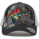 cappellino-trucker-nero-1971-koi-fish-di-ed-hardy