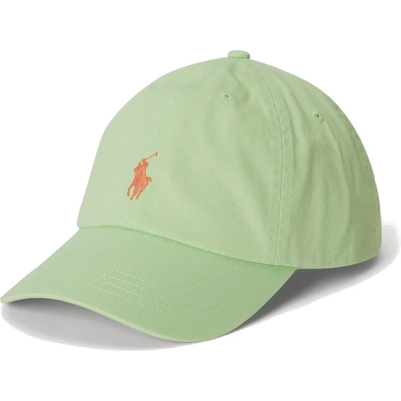 cappellino-curvo-verde-regolabile-classic-sport-twill-di-polo-ralph-lauren