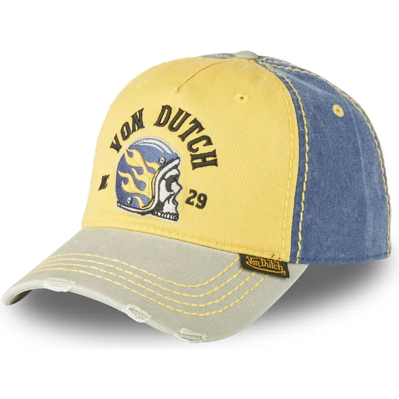 cappellino-curvo-multicolore-regolabile-retro12-di-von-dutch