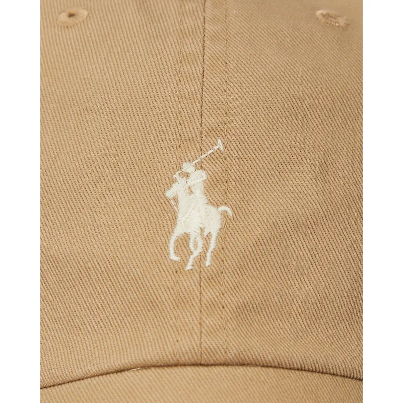 cappellino-curvo-marrone-regolabile-cotton-chino-classic-sport-di-polo-ralph-lauren