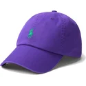 cappellino-curvo-viola-regolabile-con-logo-verde-cotton-chino-classic-sport-di-polo-ralph-lauren
