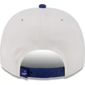 cappellino-curvo-beige-e-blu-snapback-9fifty-a-frame-classic-dei-los-angeles-dodgers-mlb-di-new-era