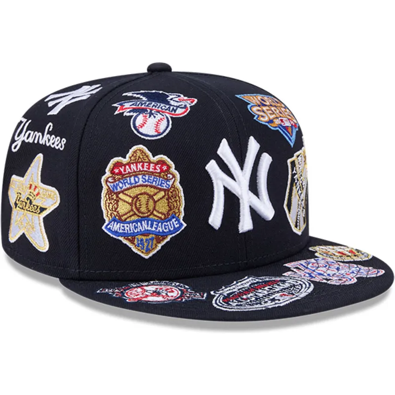 cappello-piatto-blu-marino-chiuso-59fifty-all-over-logos-dei-new-york-yankees-mlb-di-new-era