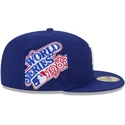 cappello-piatto-blu-regolabile-59fifty-hidden-hit-dei-los-angeles-dodgers-mlb-di-new-era