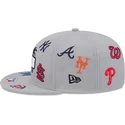 cappello-piatto-grigio-snapback-9fifty-scattered-grapefruit-league-logo-di-mlb-di-new-era